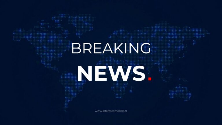 breaking news interface monde