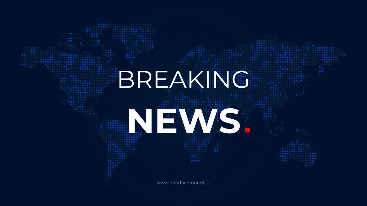 breaking news interface monde